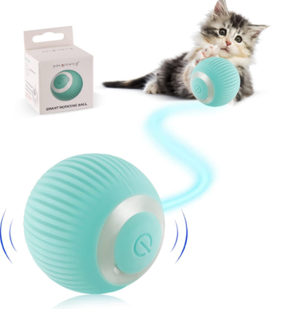 Pelota Inteligente 360° para Gatos: Diversión Infinita para tu Michi 🐾